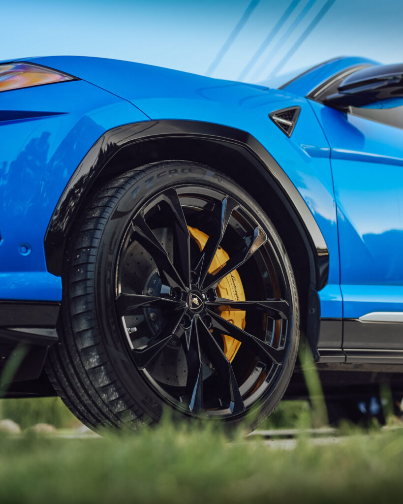 2021 Lamborghini Urus Auto Detailing and Ceramic Coating - Driver Front Wheel Low Mid