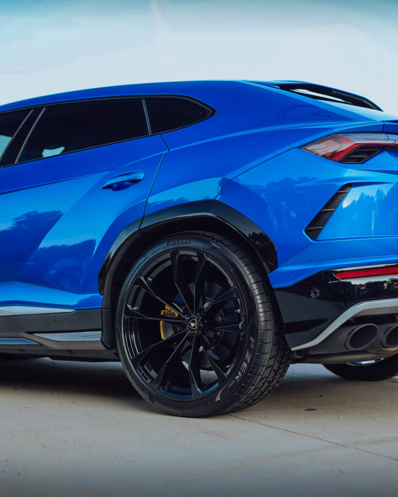 2021 Lamborghini Urus Auto Detailing and Ceramic Coating - Driver Rear Wheel Far