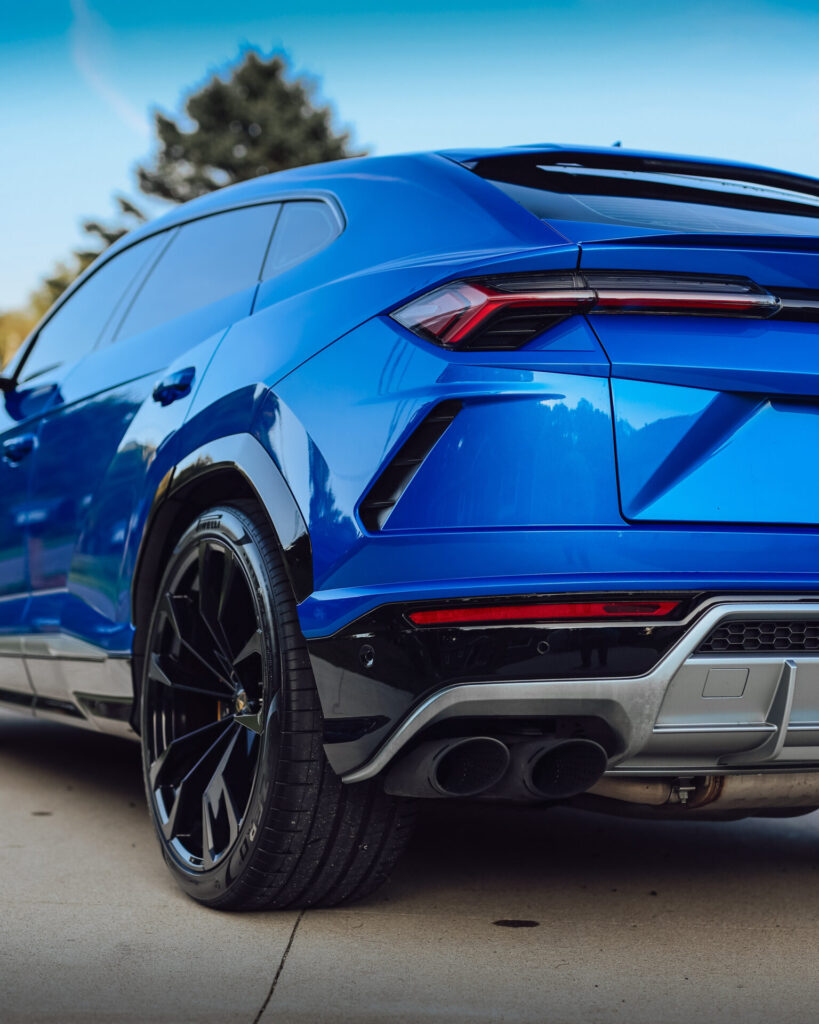 2021 Lamborghini Urus Auto Detailing and Ceramic Coating - Driver Taillight Mid