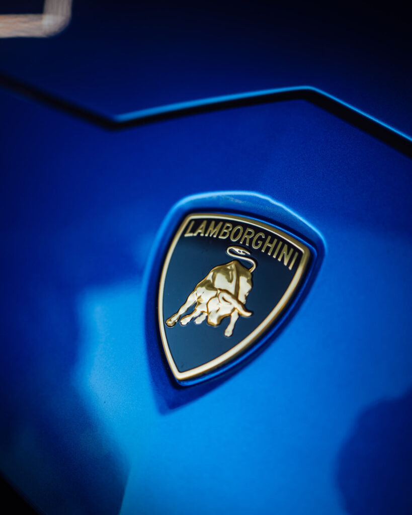2021 Lamborghini Urus Auto Detailing and Ceramic Coating - Front Logo High Close