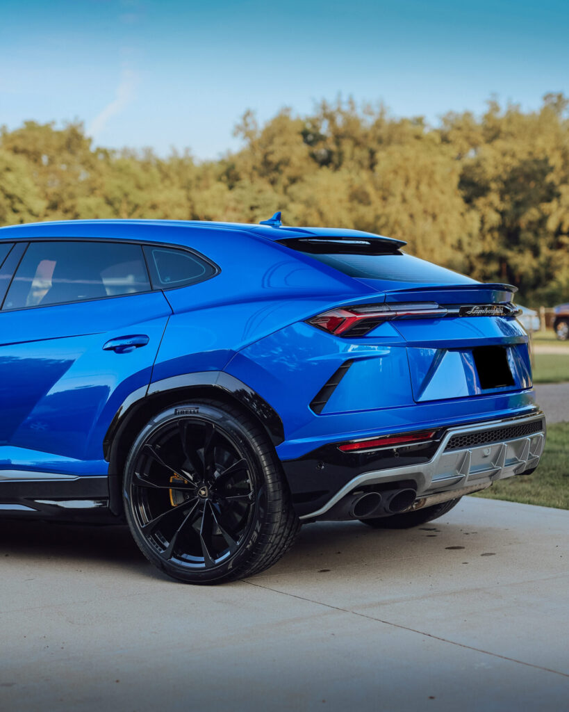 2021 Lamborghini Urus Auto Detailing and Ceramic Coating - Rear Half Driver Side Far
