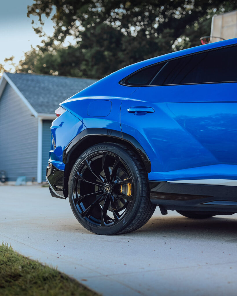2021 Lamborghini Urus Auto Detailing and Ceramic Coating - Rear Half Passenger Far 1