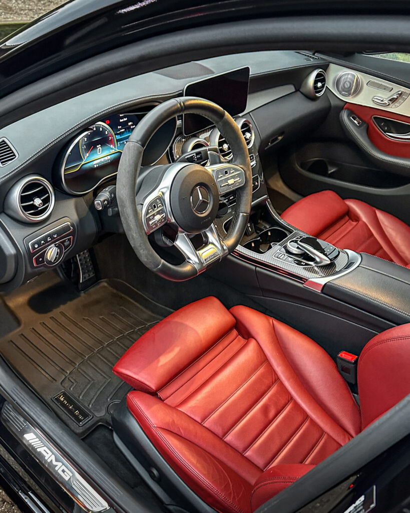 Black 2018 Mercedes S550 - Driver Front Interior 2